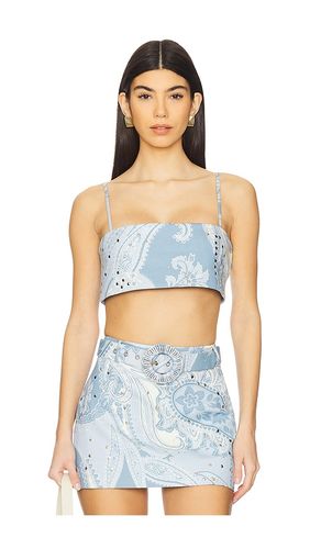 Bustier Top in Baby Blue. - size L (also in M, S, XL, XS) - HEMANT AND NANDITA - Modalova