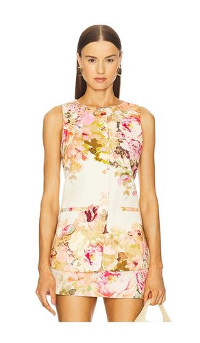 Waist Coat in White. - size L (also in M) - HEMANT AND NANDITA - Modalova