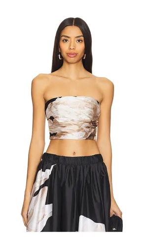 Ruched Bustier in Black. - size L (also in S, XS) - HEMANT AND NANDITA - Modalova