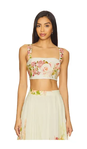 Corset Top in Lemon. - size L (also in S, XL) - HEMANT AND NANDITA - Modalova