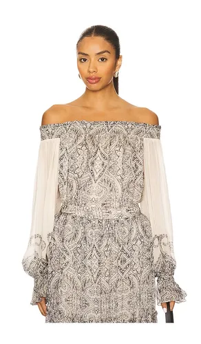 Off Shoulder Top in Neutral. - size L (also in M, S, XS) - HEMANT AND NANDITA - Modalova