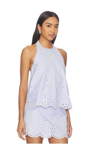 Halter Neck Top in Blue. - size S (also in XXS, XS, M, L) - HEMANT AND NANDITA - Modalova