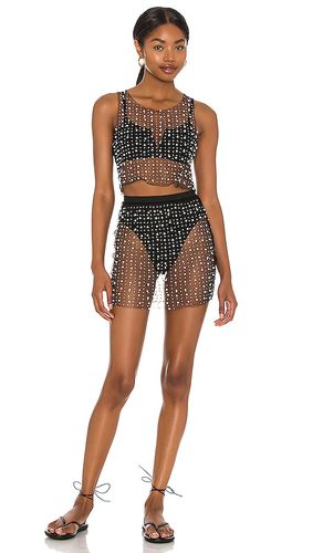 Glitzy Girl Mesh Pearl Top & Skirt Set in . - size M (also in S, XS) - Beach Bunny - Modalova