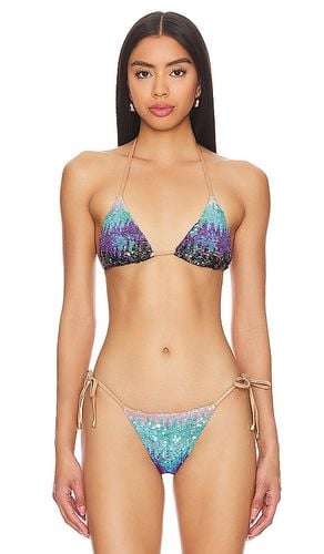 Ariel Tri Top in Blue. - size L (also in S) - Beach Bunny - Modalova