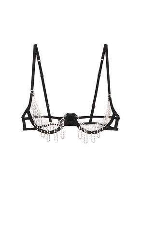 Estelle Open Wired Bra in Black. - size L (also in XL, XS) - BLUEBELLA - Modalova