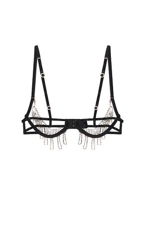 Estelle Open Wired Bra in Black. - size L (also in XL, XS) - BLUEBELLA - Modalova