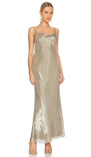 Fleur maxi dress in color metallic silver size 12/L in - Metallic Silver. Size 12/L (also in 14/XL) - Bec + Bridge - Modalova