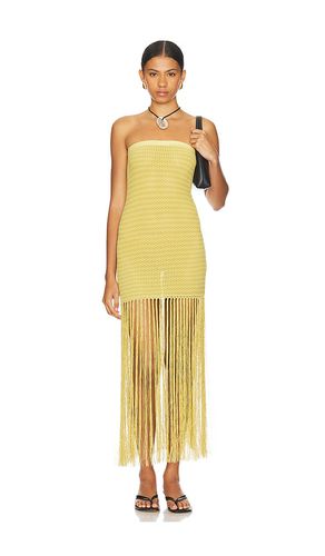 Calista Strapless Dress in Yellow. - size L (also in M, S, XS) - Bec + Bridge - Modalova