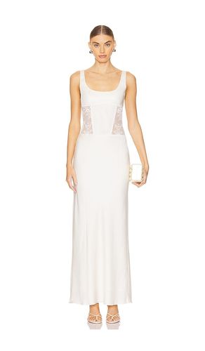Olimpia Corset Dress in Ivory. - size 12/L (also in 6/XS, 8/S) - Bec + Bridge - Modalova
