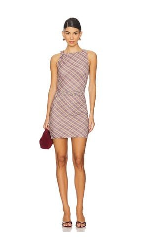 Aurelia Asymmetrical Mini Dress in Lavender. - size 10/M (also in 14/XL, 6/XS, 8/S) - Bec + Bridge - Modalova