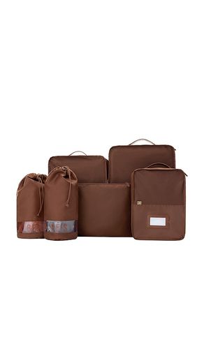 The 6pc Packing Cubes in Brown - BEIS - Modalova