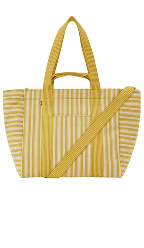 The summer stripe tote in color mustard size all in - Mustard. Size all - BEIS - Modalova
