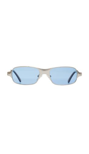 Aitken Rectangle Sunglasses in Metallic Silver - BRU Eyewear - Modalova