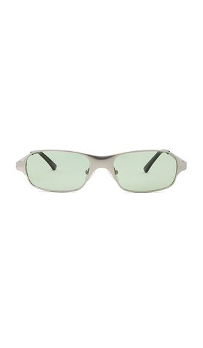 Aitken rectangle sunglasses in color green size all - BRU Eyewear - Modalova