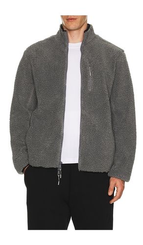 Boucle fleece men's zip jacket in color grey size L (also in XXL/2X) - Beyond Yoga - Modalova