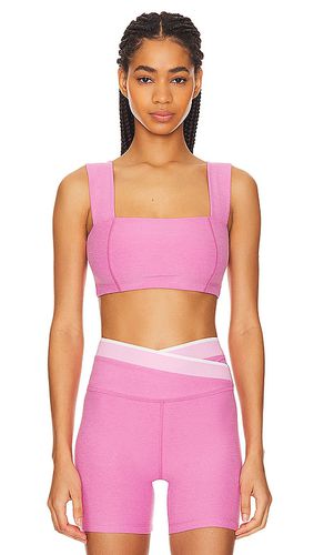 Spacedye Squared Sports Bra in Pink. - size L (also in XL) - Beyond Yoga - Modalova