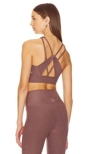 Spacedye Enlighten Long Line Sports Bra in Brown. - size L (also in S, XL, XS) - Beyond Yoga - Modalova