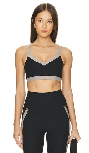 Spacedye Top Line Bra in Black. - size L (also in M) - Beyond Yoga - Modalova