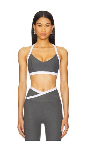 Spacedye Outlines Bra in Grey. - size L (also in XL, XS) - Beyond Yoga - Modalova
