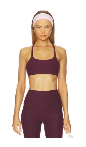 Spacedye Slim Racerback Sports Bra in Burgundy. - size L (also in M, S, XL, XS) - Beyond Yoga - Modalova