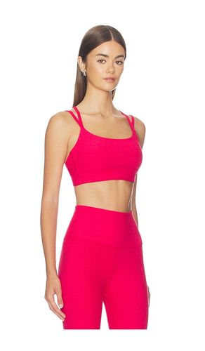 Spacedye Back To It Strappy Bra in Red. - size L (also in M, S, XS) - Beyond Yoga - Modalova