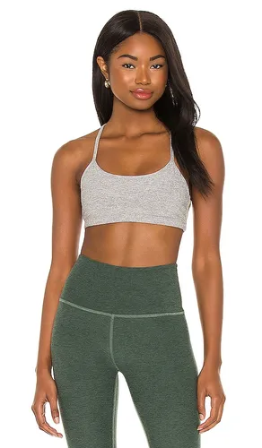 Spacedye Slim Racerback Bra in Grey. - size L (also in S, XL, XS) - Beyond Yoga - Modalova