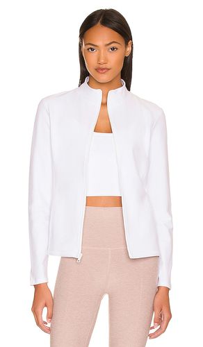 Spacedye On The Go Mock Neck Jacket in White. - size M (also in L, S, XL, XS) - Beyond Yoga - Modalova