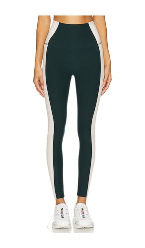 Spacedye Vitality Colorblock High Waisted Midi Legging in Green. - size L (also in M, S, XS) - Beyond Yoga - Modalova