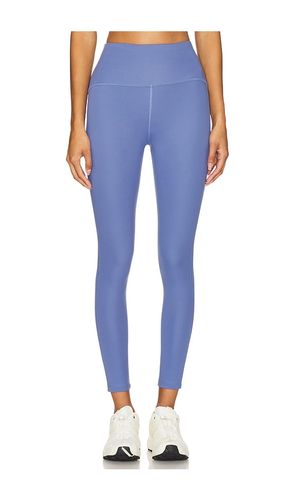 Powerbeyond Strive High Waisted Midi Legging in Blue. - size L (also in S, XS) - Beyond Yoga - Modalova
