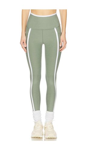 Spacedye New Moves High Waisted Midi Legging in Sage. - size L (also in M, XL, XS) - Beyond Yoga - Modalova