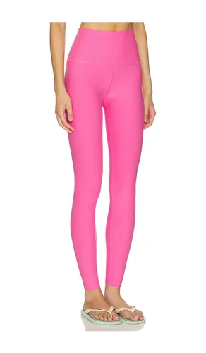 Spacedye Caught in The Midi High Wasisted Leggings in Pink. - size S (also in XS) - Beyond Yoga - Modalova