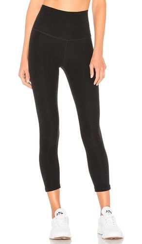 Spacedye High Waisted Capri in Black. - size L (also in M, S, XS) - Beyond Yoga - Modalova