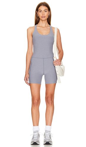 Spacedye Get Up And Go Romper in Grey. - size L (also in XL) - Beyond Yoga - Modalova