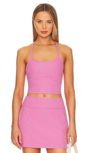 Camiseta tirantes spacedye slim en color rosado talla M en - Pink. Talla M (también en S) - Beyond Yoga - Modalova
