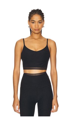 Spacedye Allure Lace High Cropped Tank in Black. - size L (also in M, S, XL, XS) - Beyond Yoga - Modalova