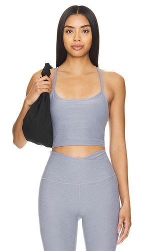 Spacedye Slim Cropped Tank in Grey. - size L (also in M, XL, XS) - Beyond Yoga - Modalova