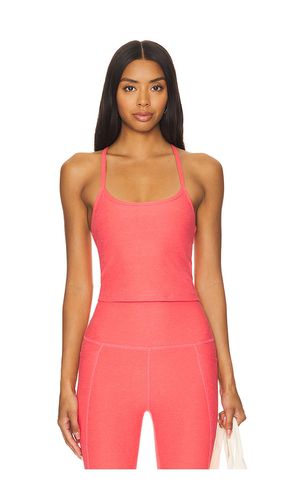 Spacedye Slim Raceback Cropped Tank Top in Coral. - size L (also in M, S, XL, XS) - Beyond Yoga - Modalova