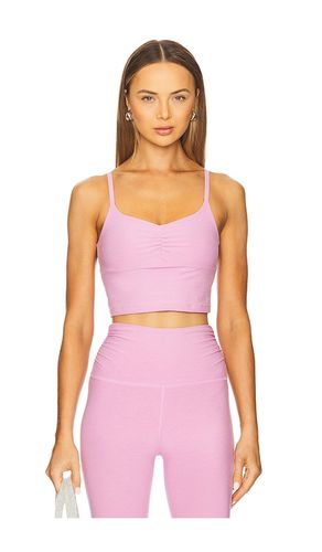 Spacedye Raise The Barre Shirred Cropped Tank Top in . Taglia XS - Beyond Yoga - Modalova