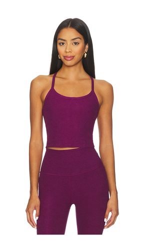 Spacedye Slim Racerback Cropped Tank Top in Purple. - size S (also in XS) - Beyond Yoga - Modalova