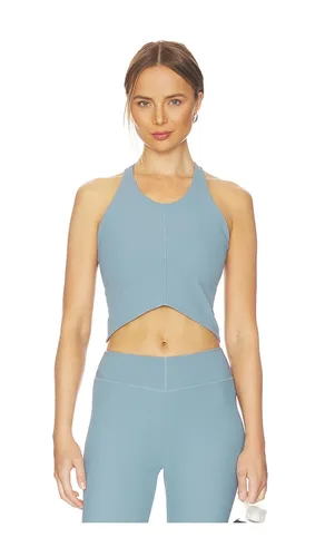 Good Form Rib Cropped Tank Top in Blue. - size M (also in S) - Beyond Yoga - Modalova