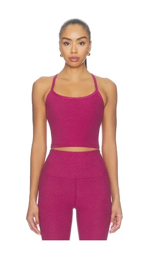 Spacedye Slim Racerback Cropped Tank Top in Pink. - size L (also in M, S, XL, XS) - Beyond Yoga - Modalova