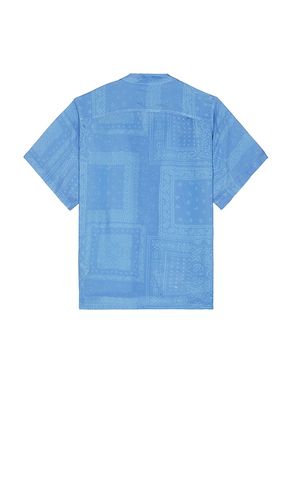 Cornflower Tonal Bandana Camp Shirt in . Size M. Also in S - Bather - Modalova
