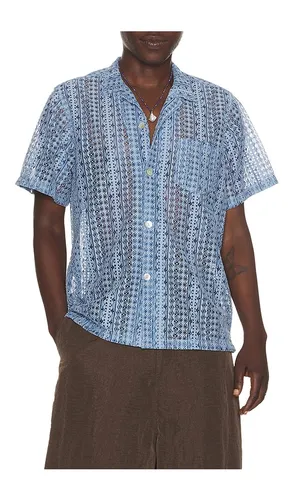 Tide Gonzo Lace Camp Shirt in . Size S. Also in M, L - Bather - Modalova