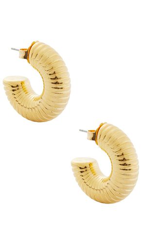 Groove Hoops in Metallic - Brinker + Eliza - Modalova