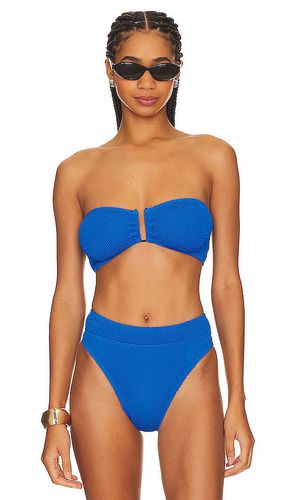 Blake Bandeau Bikini Top in Blue - Bond Eye - Modalova