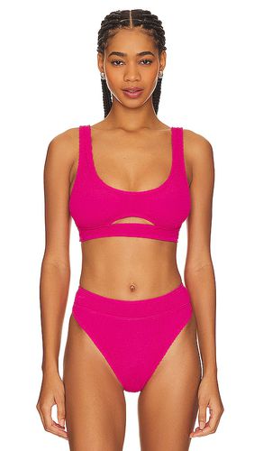 Sasha Bikini Top in Black Eco in Fuchsia - Bond Eye - Modalova