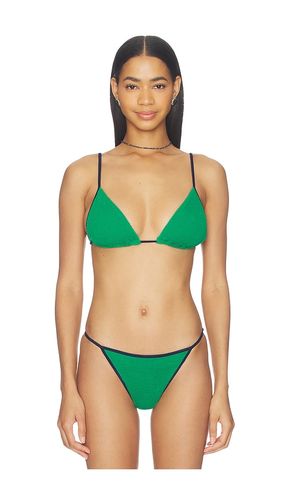 Idris Triangle Bikini Top in Green - Bond Eye - Modalova
