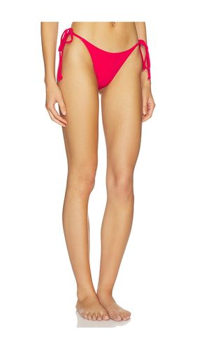 Addison Bikini Bottom in Red. - size M/L (also in XS/S) - Bond Eye - Modalova
