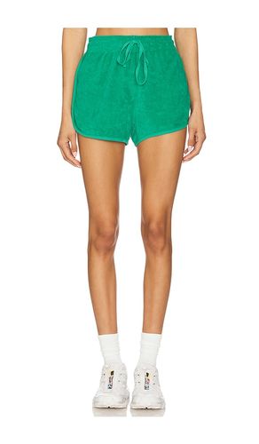 Drawstring Dolphin Shorts in Green. - size M (also in S, XL, XS) - Bobi - Modalova
