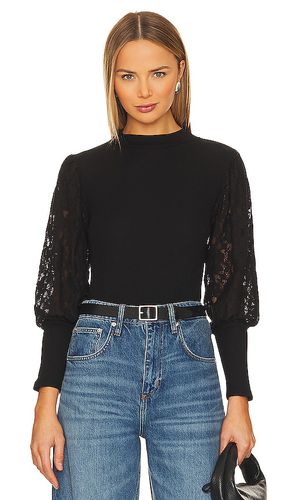 Lace Long Sleeve Sweater in . Size S, XS - Bobi - Modalova